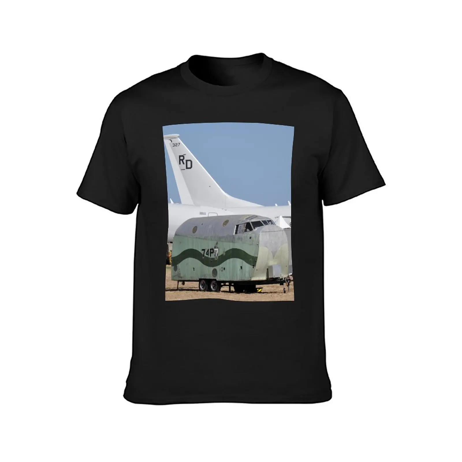 2019 Avalon Airshow- Mariner Caravan T-Shirt blacks vintage summer top Blouse mens cotton t shirts