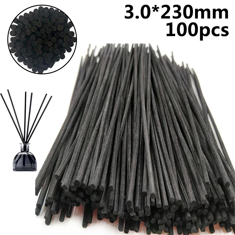 100pcs Rattan Reed Stick Oils And Accessories Home Indoor Decor Display Household Replacement Fragrance Diffuser