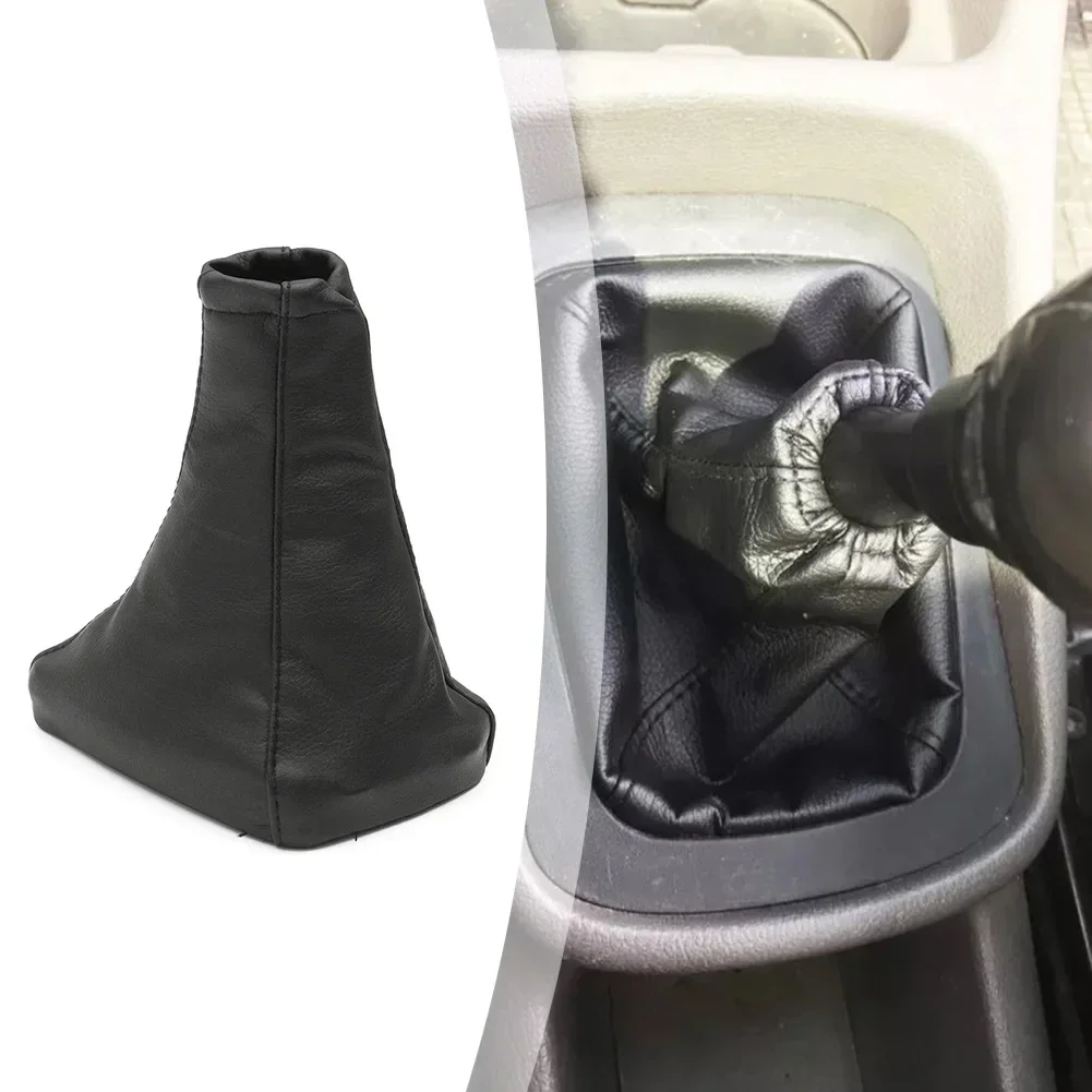 Car Gear Shift Knob Leather Dustproof Shifter Gaiter Boot For Opel For Vauxhall For MERIVA 2003 2010 Parking Handbrake Cover