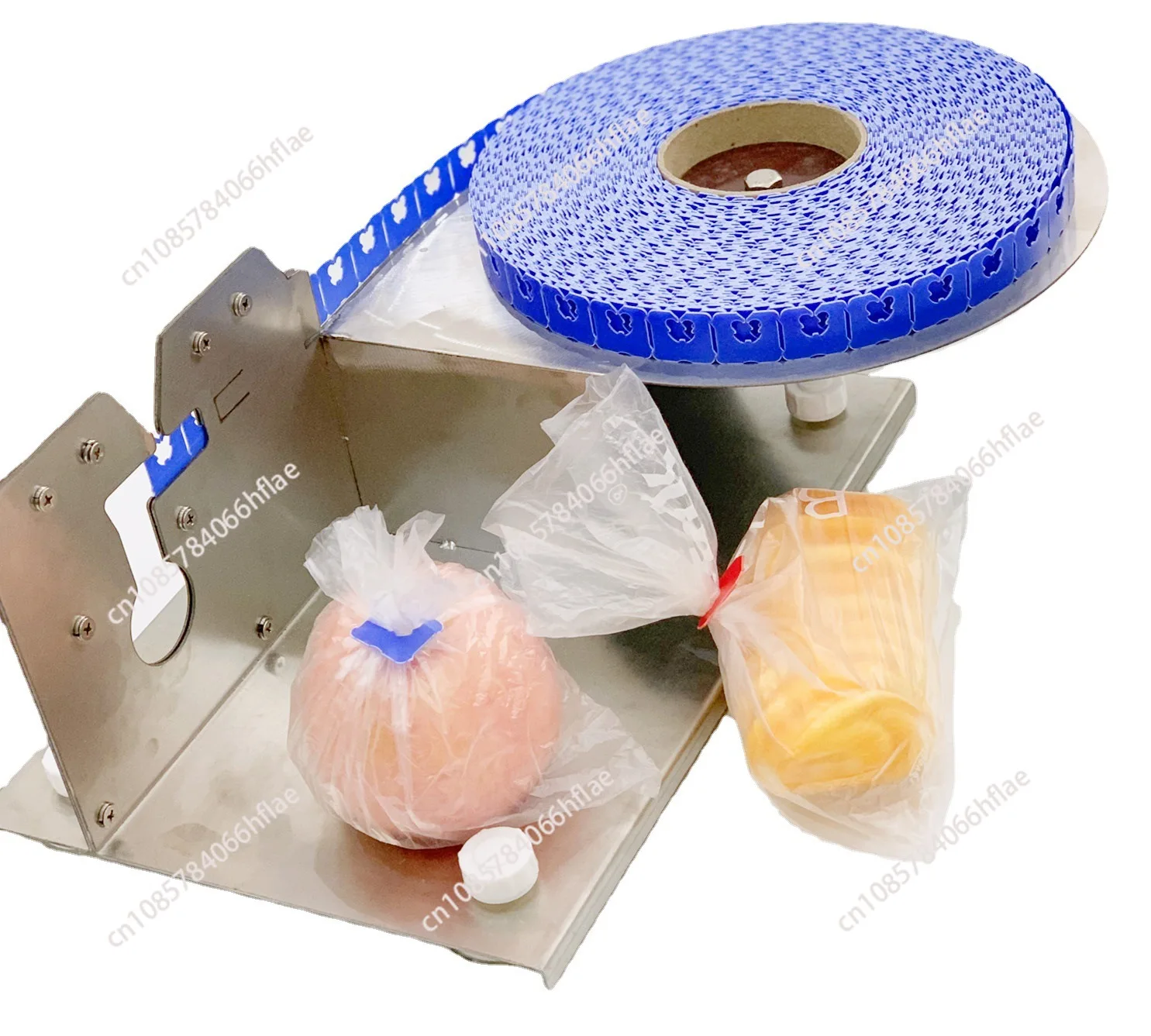 

Bread bag sealing buckle machine manual, supermarket baking plastic bag sealing machine