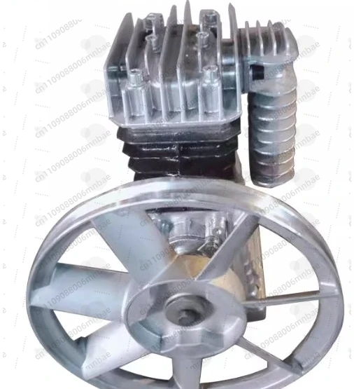 2.2KW Piston Air Compressor Head, Auto Repair, Painting, Submersible Dual Cylinder High-pressure Air Pump