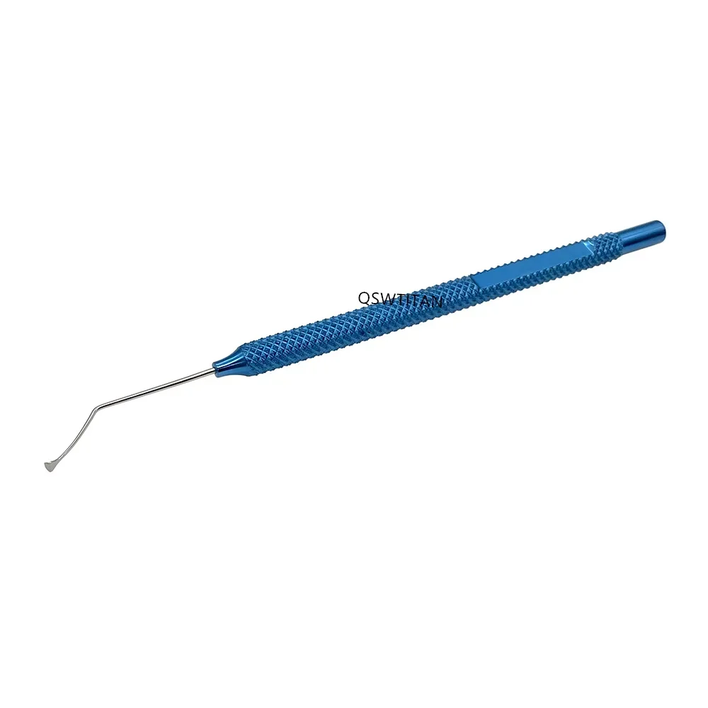 Ophthalmic Hook Epithelial Microhoe For LASEK Procedure 10mm angle to tip Eyes Surgical Instrument