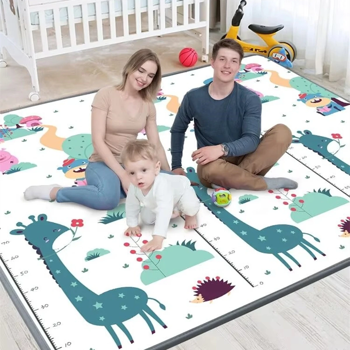 

New Baby Play Mats Puzzle Children's Mat Thicken Tapete Infantil Baby Room Crawling Pad Folding Mat Baby Carpet Birthday Present