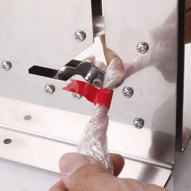 W89C Supermercado acero inoxidable Máquina sellado sellado Empaca para alimentos Packer