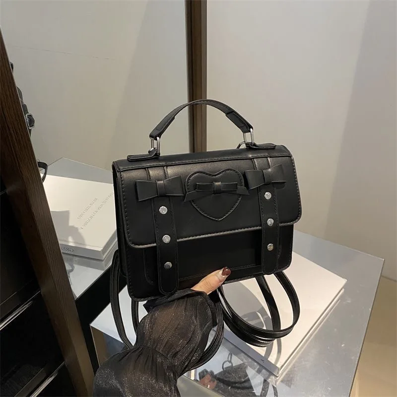 

Y2K Bag Heart Korean Style Shoulder Bag Young Girl Handbag Japanese Style 2000S High End Bag Cute Bag Jk Hand Bag for Ladies