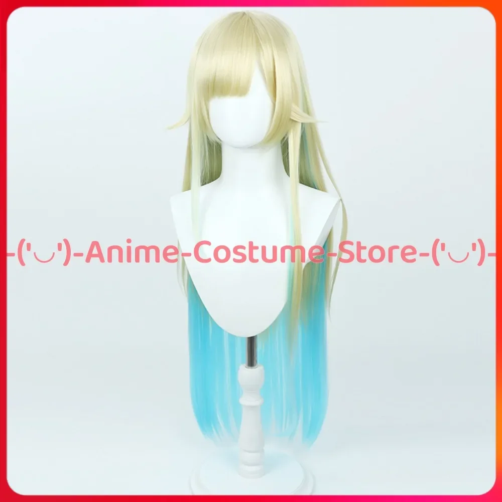 VTuber Aizawa Emma VSPO شعر مستعار تأثيري أنيمي لعبة شخصية هالوين كرنفال زي حفلة الباروكات مقاومة للحرارة الشعر الاصطناعية #4