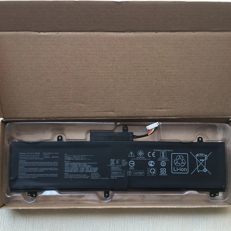 Imagem -06 - Supstone-bateria do Portátil para Asus Rog C41n1837 Fx516pm Ga502du Gu502gv Gu502gw Gu502lv Gu502lws Lxs H500gv W500gv Fx516pr W500g5t