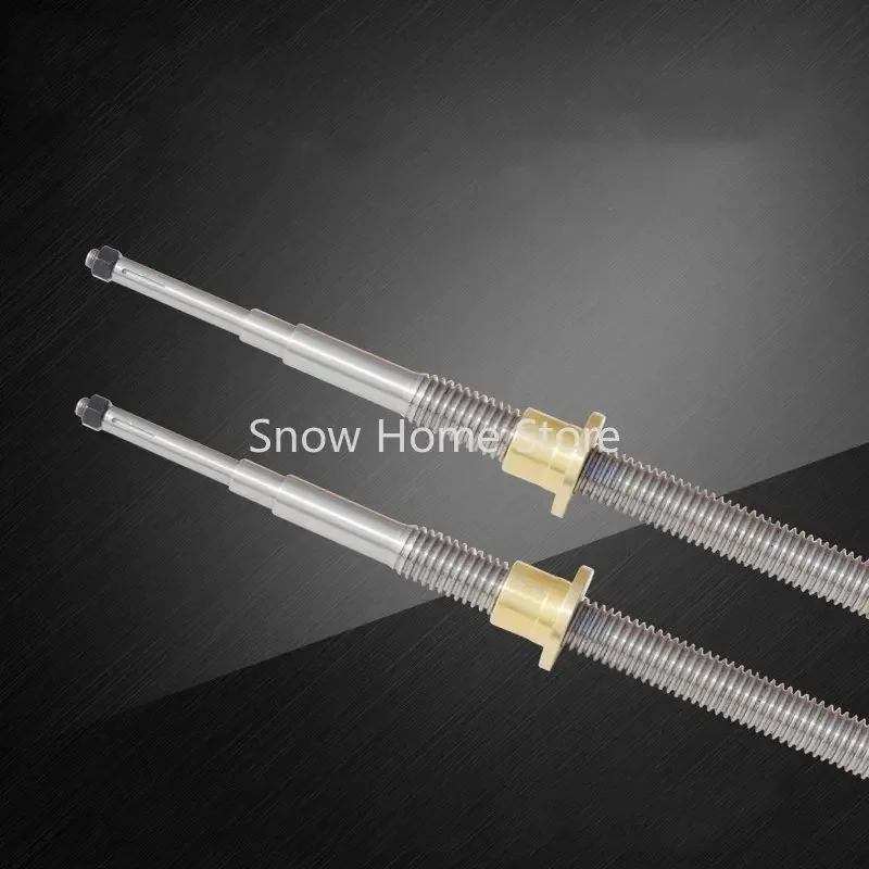 1Set Fresatrice a torretta Bench Top Asse Y Vite di piombo/Dado in ottone Accessori per la lavorazione Vite di piombo Dado in rame