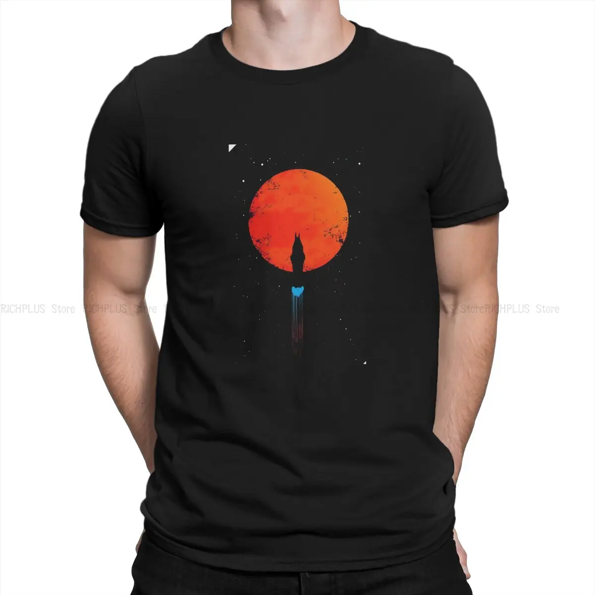 

THE EXPANSE Newest TShirt for Men Minimalist Mars Round Neck Polyester T Shirt Personalize Gift Clothes Tops