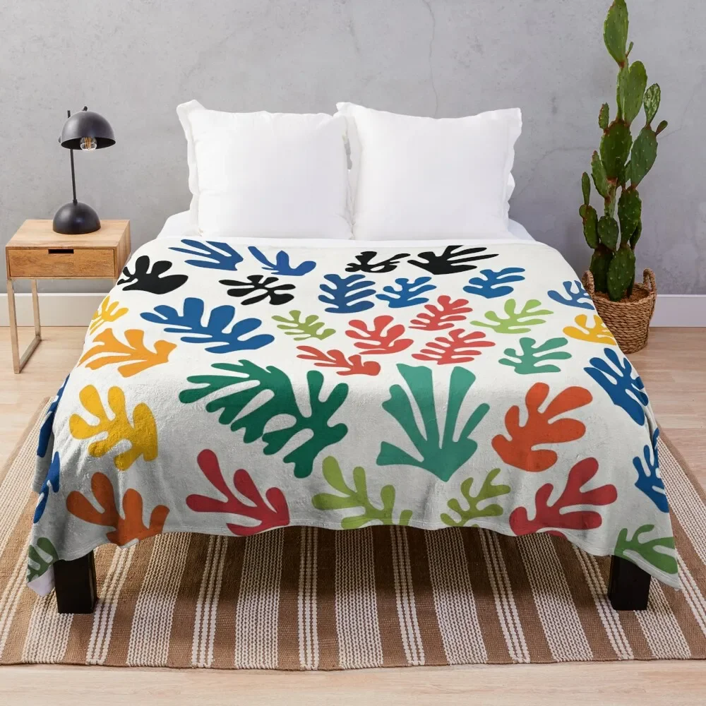 

Henri Matisse - La gerbe - The Sheaf - HM Throw Blanket Decorative Sofa Large Luxury Blankets