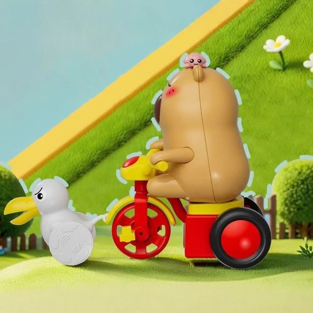 

Wind-up Capybara Pull-back Car Seagull Funny Capybara Clockwork Toys Cute Cartoon Capybara Figure Birthday Gifts