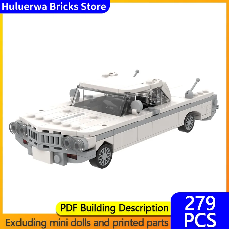 

Модель скоростного гоночного автомобиля MOC, строительные кирпичи, Impala Lowrider, роскошный купе, модульная технология, детские праздничные подарки, сборные игрушки