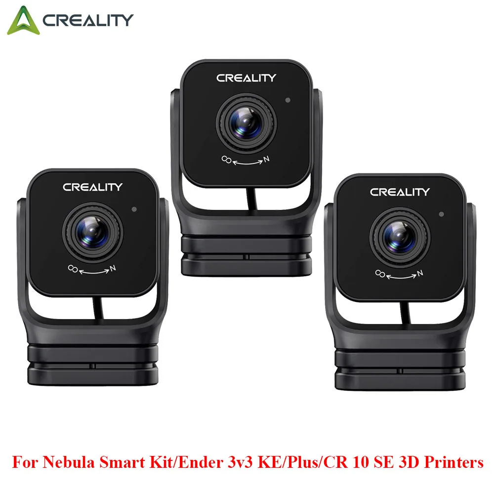 Creality Nebula Camera For Nebula Pad/Ender 3 V3 KE/Plus/CR 10 SE 3D Printer Camera Night Vision Function 24-Hour Monitoring