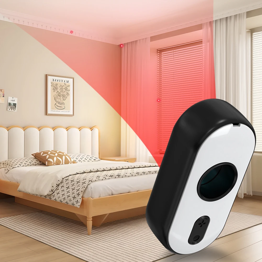 Detector de câmera sem fio, dispositivos ocultos anti-espionagem, scanner, proteção de segurança, localizador de câmera infravermelha para viagens, escritório, hotel