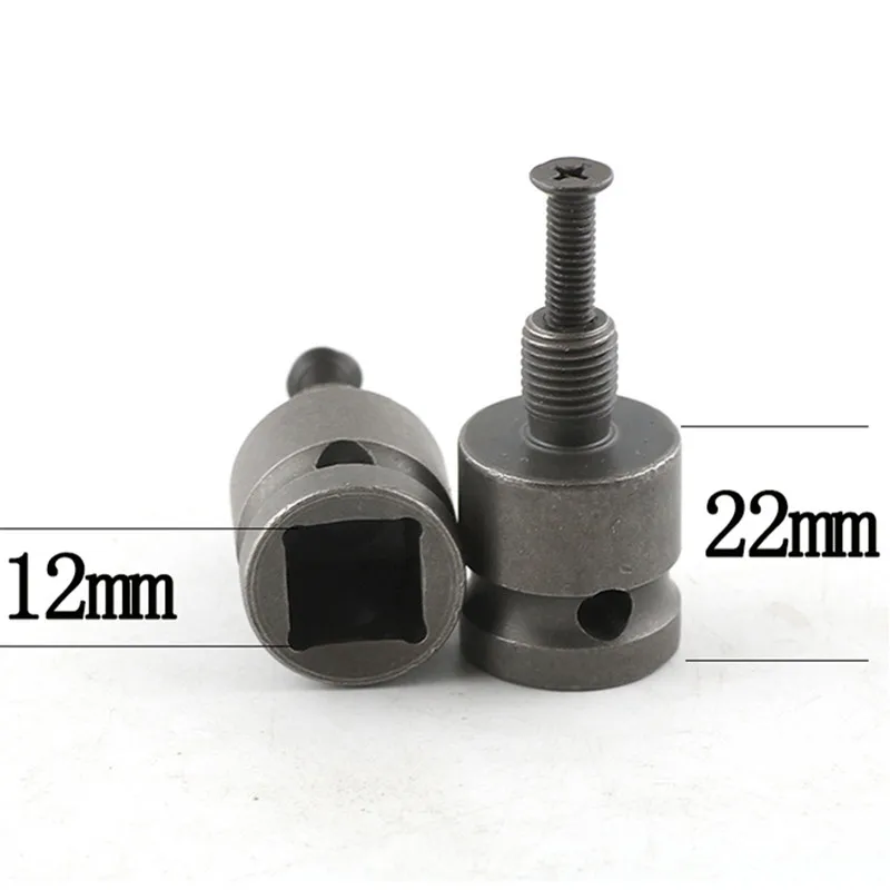 Drill chuck adaptor 3/8 1/2 20UNF M10 Thread Adapter Angle Grinder Electric Impact Wrench Conversion Head Screw Driver Tool