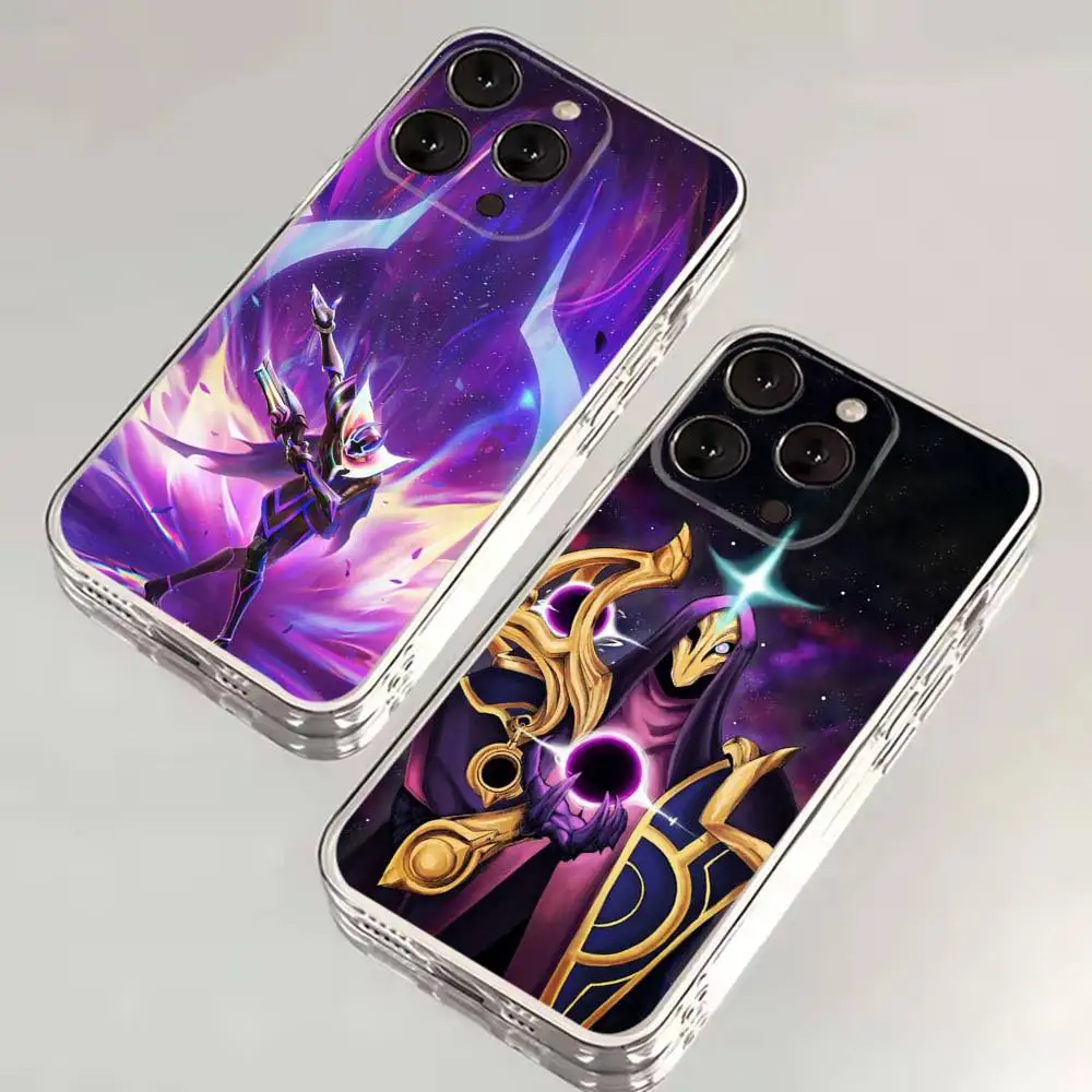 

Game Khada Jhin Virtuoso Phone Case For iPhone 16,15,14,13,12,11 Plus,Pro,Max,XR,XS,Plus,E,SE4,Mini Transparent Soft Cover