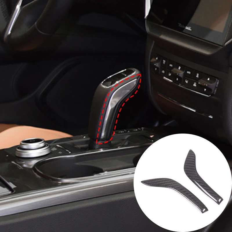 

Для Maserati Giboli Levante President 2019-2023 года, боковая декоративная крышка руля из настоящего углеродного волокна, аксессуары для интерьера