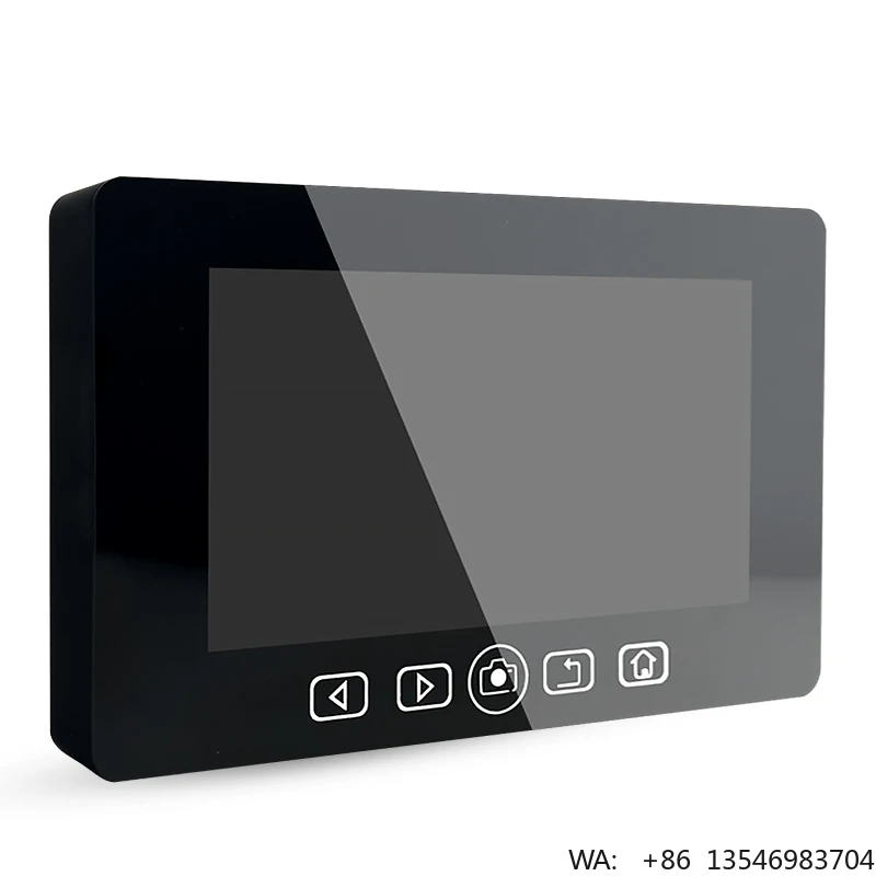 4.3 Inch Tft Color Screen Display Doorbell Camera 145 Degree Peephole Viewer Cat Eye Door Bell Monitor