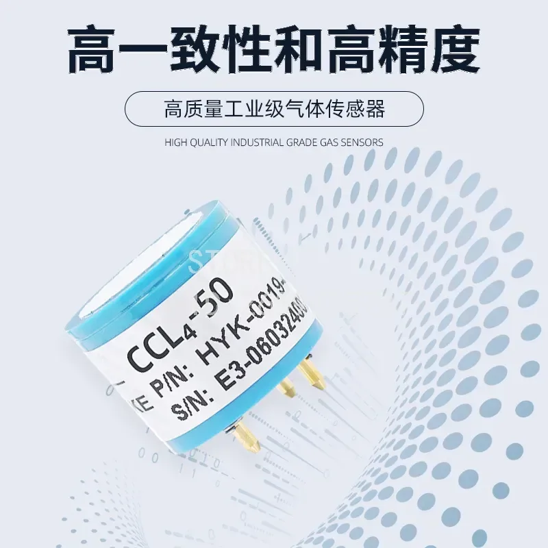 Electrochemical Carbon Tetrachloride Gas Sensor Compound CCl4 Gas Detector Module for Air Quality Monitoring Industrial