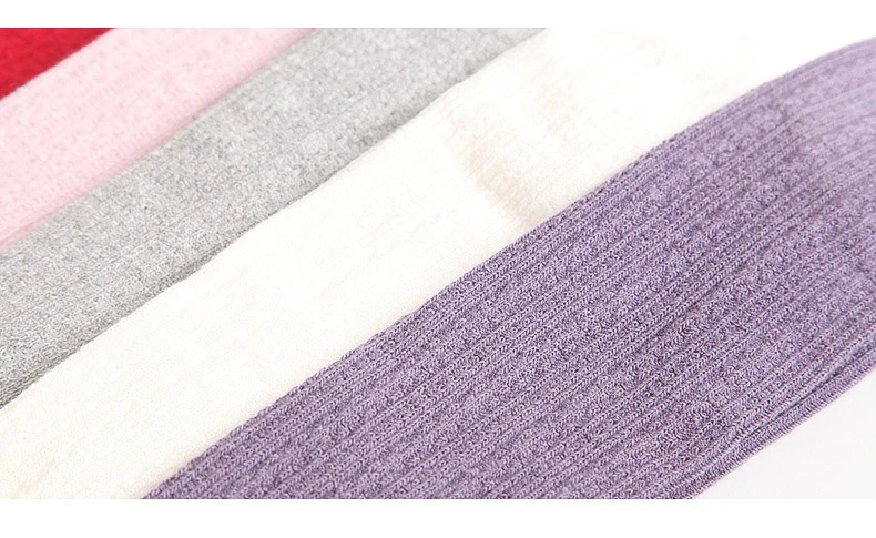 Ircomll 2 Paar Baby-Mädchen-Strumpfhosen, warme Leggings, Baumwoll-Tanzstrumpfhosen für Mädchen, einfarbige Strumpfhosen für Prinzessinnen, Kinderhosen – Detail 7