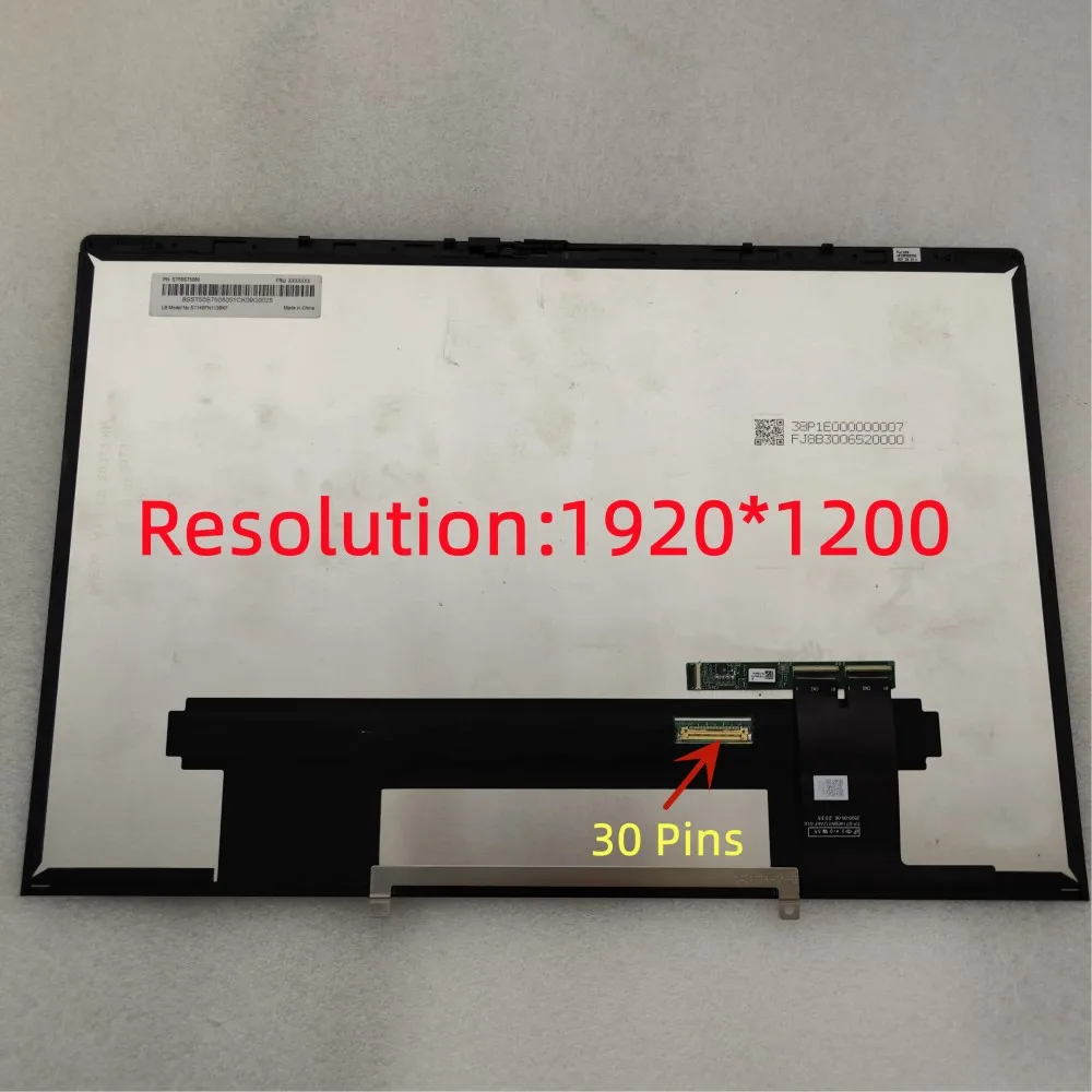 X1 Yoga 6th Display LCD Touch Screen MNE007ZA1-2 B140UAN02.1 NE140WUM-N62 MNE007JA1-1 LP140WU1-SPB1 B140ZAN02.1 Para Painel Lenovo