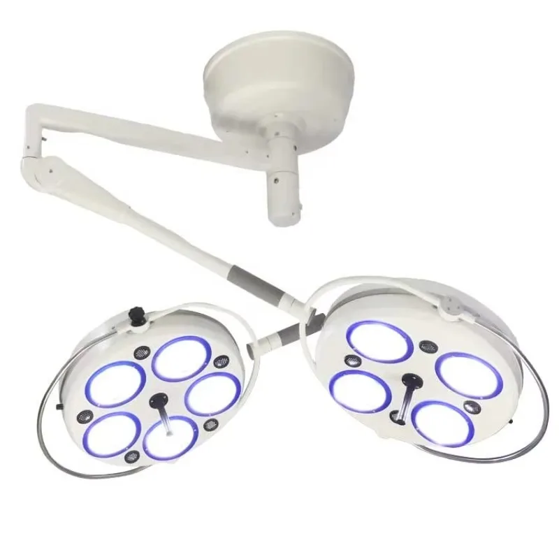 Hospital Medical Operation Theatre Room Double Dome Shadowless Surgery Led Ot Ceiling Surgical Operating Light - Image 2