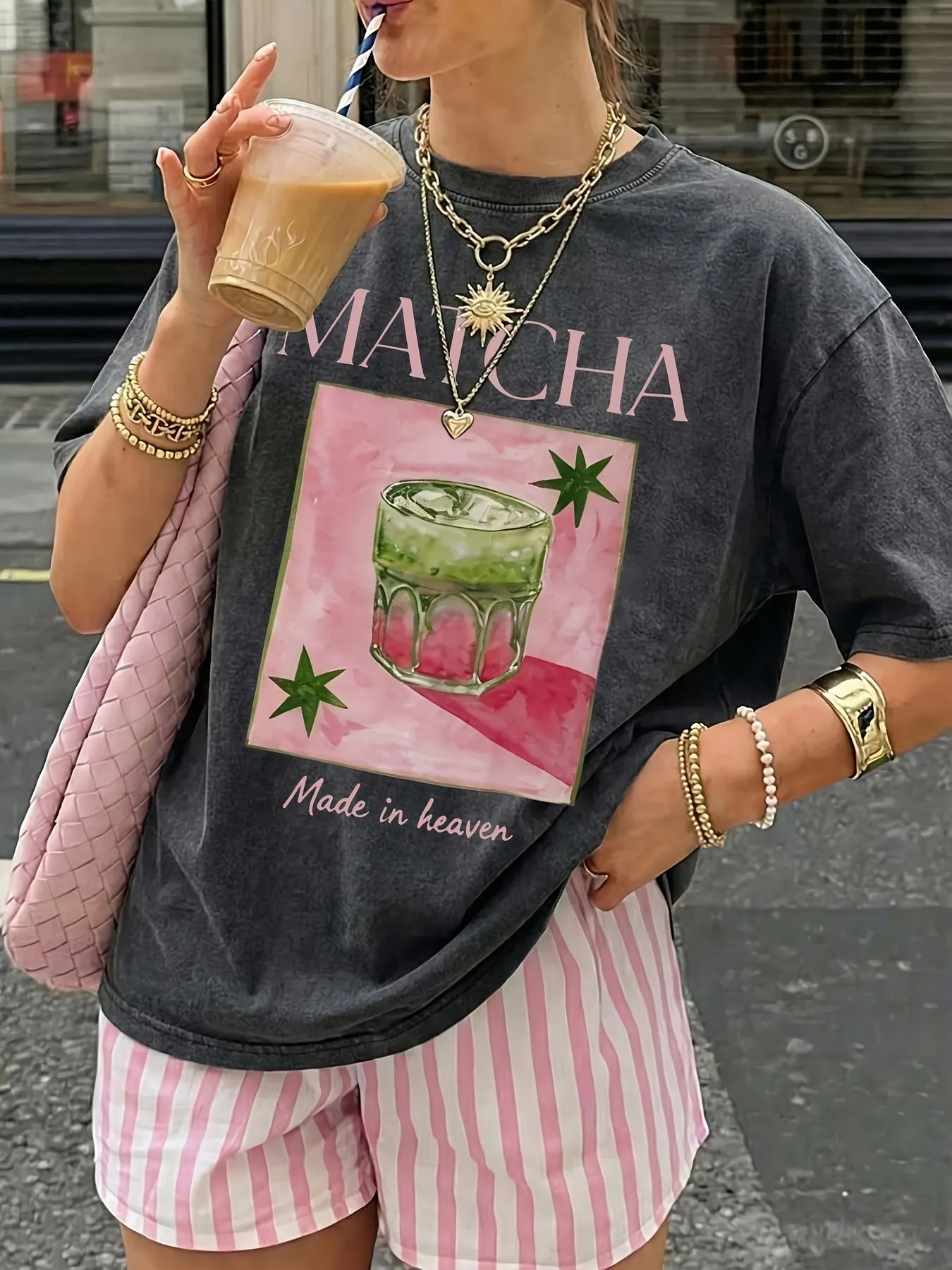 2026 Summer Best-selling Casual Fashion Comfortable Soft 3D Juice Pattern Printed Women's Short-Sleeved Short-Pants Set
