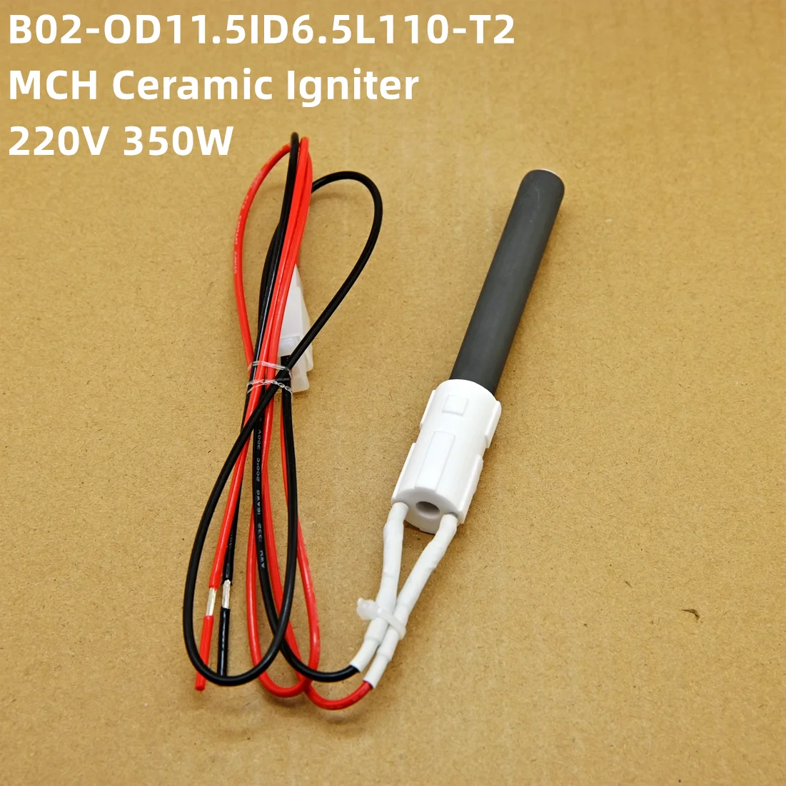 Ceramic Igniter 220v 350w  wood pellet oven Ignition rod, biofuel heater fast Ignition energy saving, high efficiency, long serv