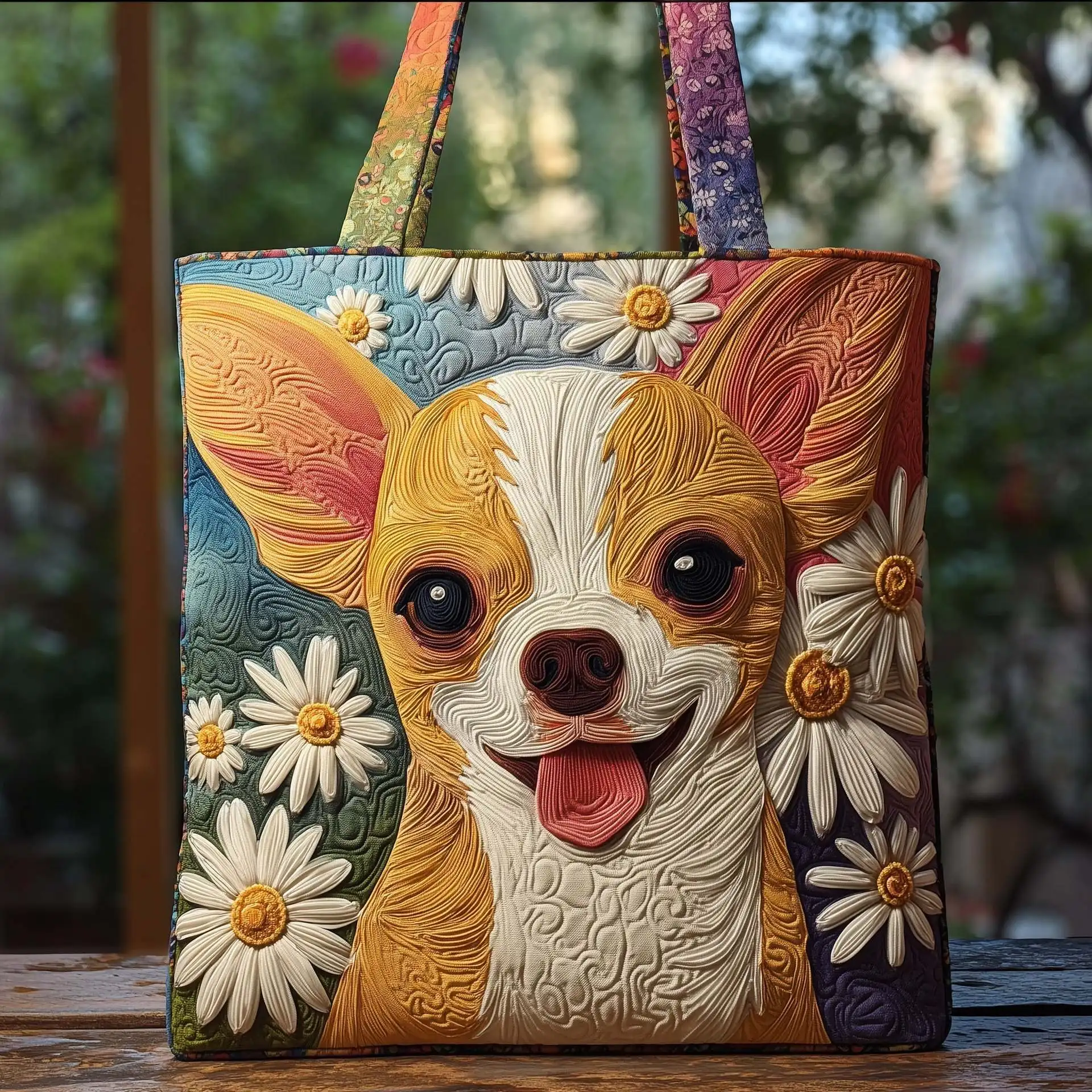 

3D Printed Quilted Tote Bag Shopping Bags Gifts Shoulder Bag Handbag Sport Bag elegant Travel Beach Hiking Camping