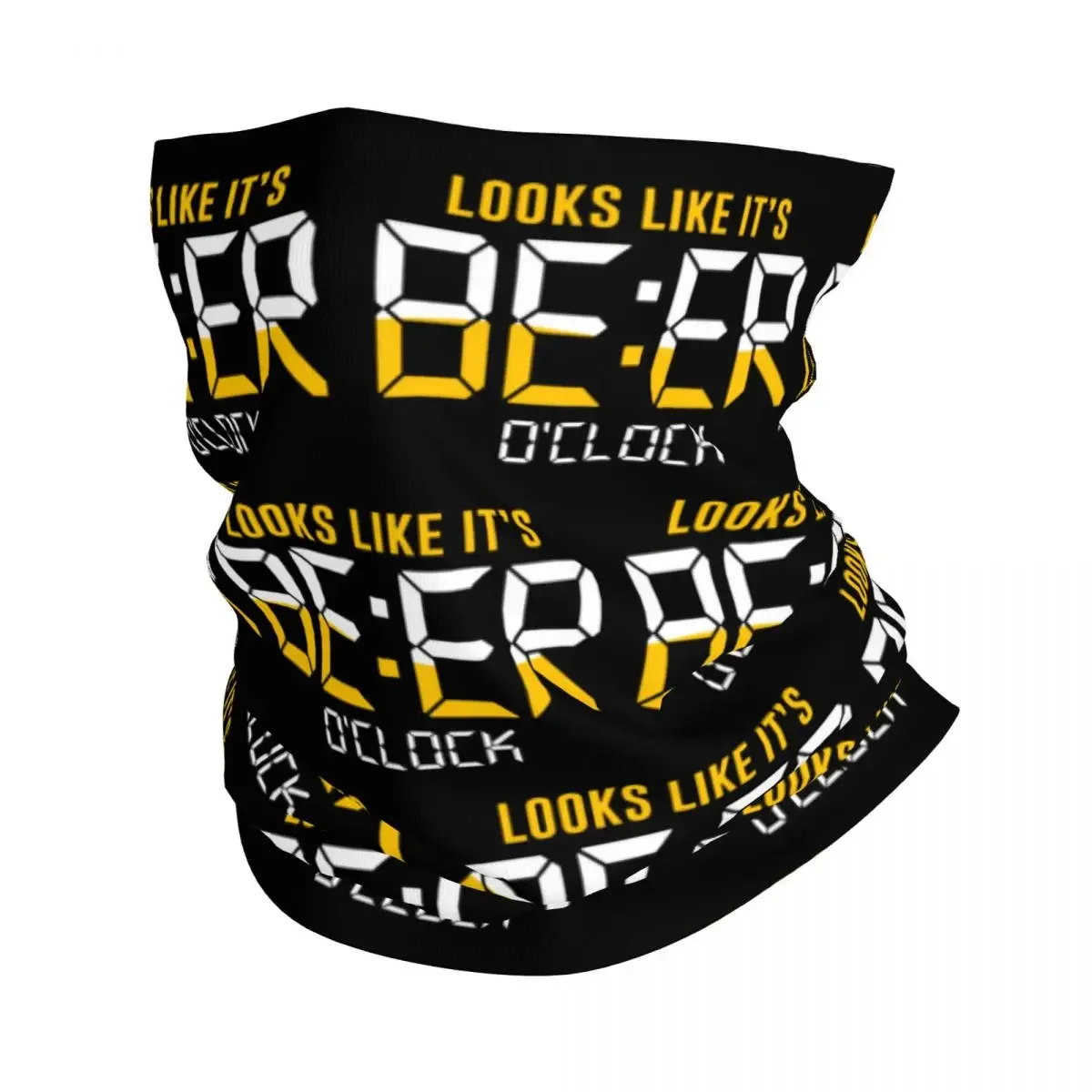 Looks Like Its Beer Oclock Winter Headband Neck Warmer Men Women Hiking Cycling Tube Scarf Face Bandana Gaiter