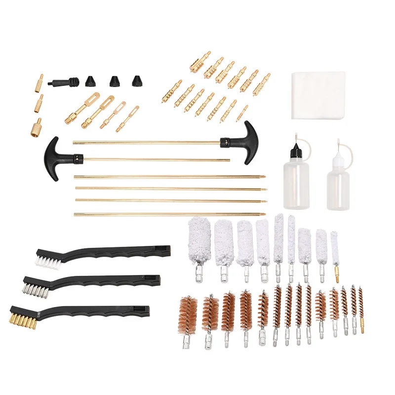 58 pcs Cleaning Gun Brush Set Maintenance Gun Pipe Household Multi functional Cleaning Brush Tool Set