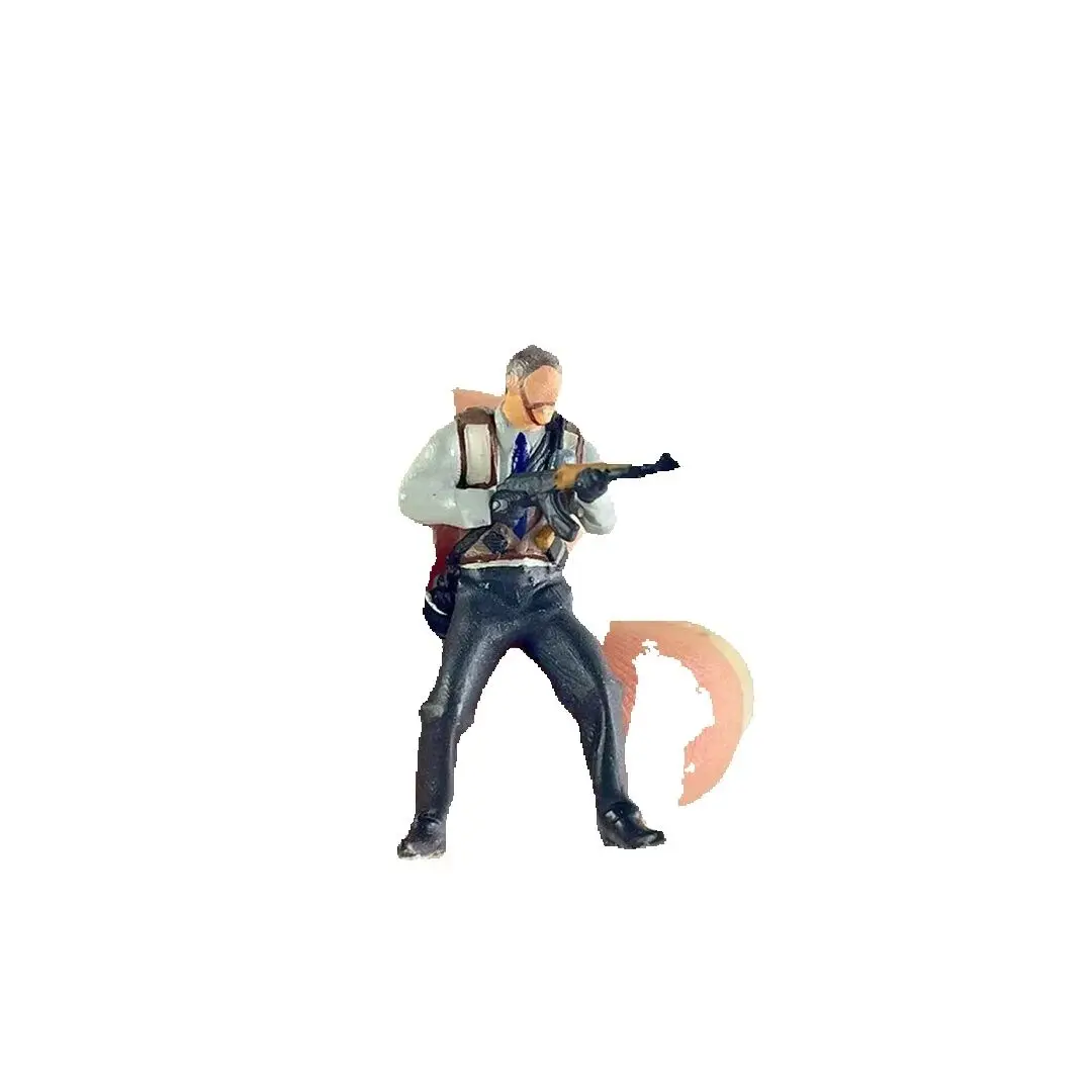 โมเดลรถจำลองเรซิ่นขนาด 1/64 สำหรับฉากเกม Counter-Strike CS ชุดฟิกเกอร์ไดโอรามา