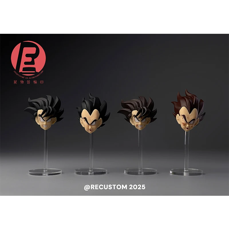 

RE Studio dragon ball son goku vegeta head accessories action figures anime model toys