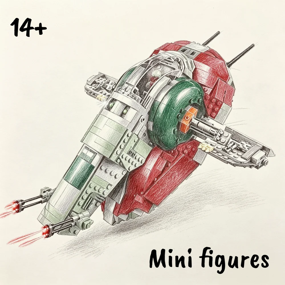 2026 Spot Home Decoration Bounty Ship Model Ornament 1007pcs Birthday Christmas Gift