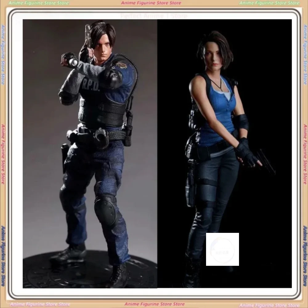 

32 см Resident Evil Leon S Scott Kennedy Фигурка Джилл Валентина Фигурка Игры Модель биологической опасности Игрушки Подарки Настольные игрушки Подарок
