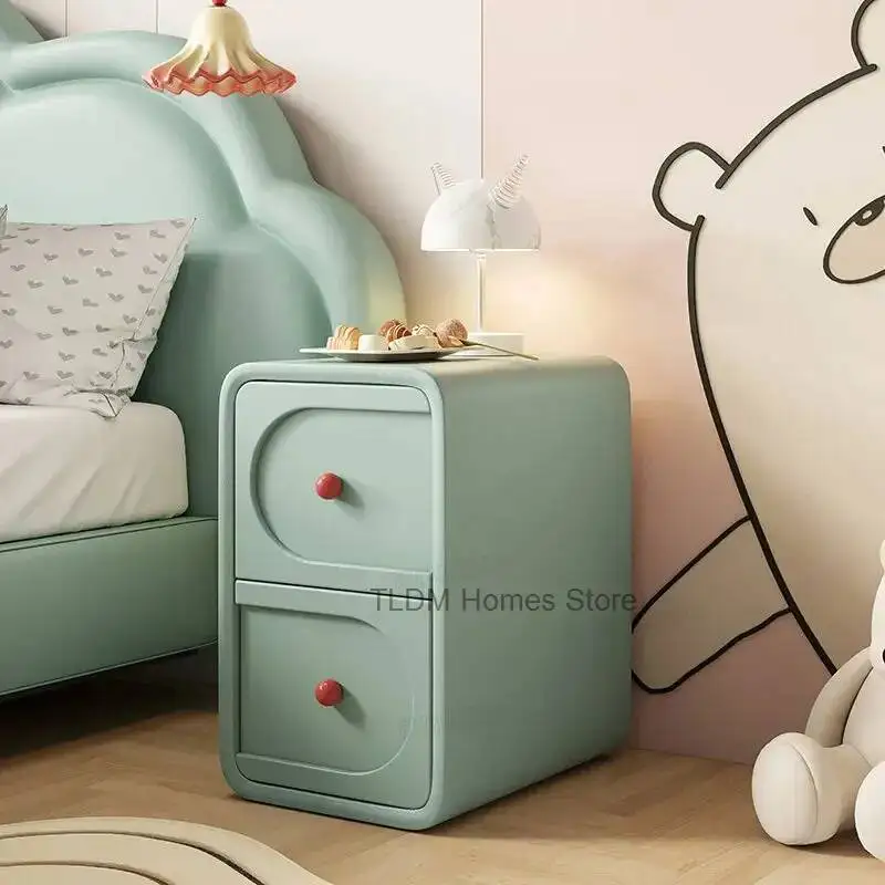 Corner Useful Bedside Table Drawer Cabinet Modern Nordic Bedside Table Home Accessory Comodino Camera Da Letto Niche Furniture