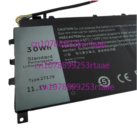 

New 30Wh 271J9 Laptop Battery For Dell Latitude 13 7000,7350 E5470 YX81V 3WKT0 MN791 GWV47
