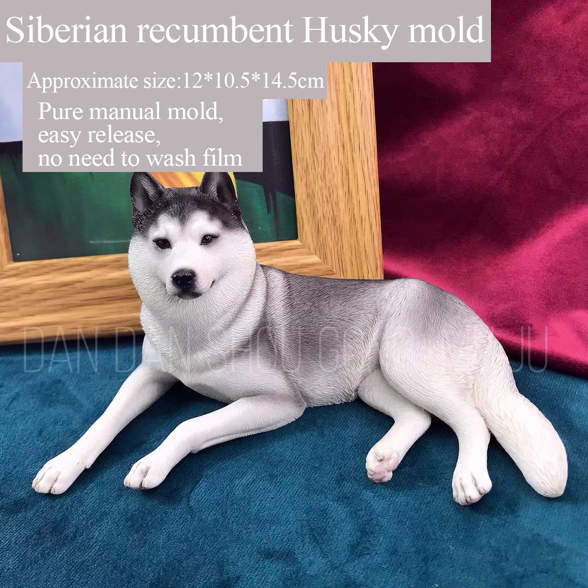 Three-Dimensional Silicone Grinding Tools, Drop Glue, Aromatherapy Plaster, Cute Party, Husky, Manual, DIY image 5