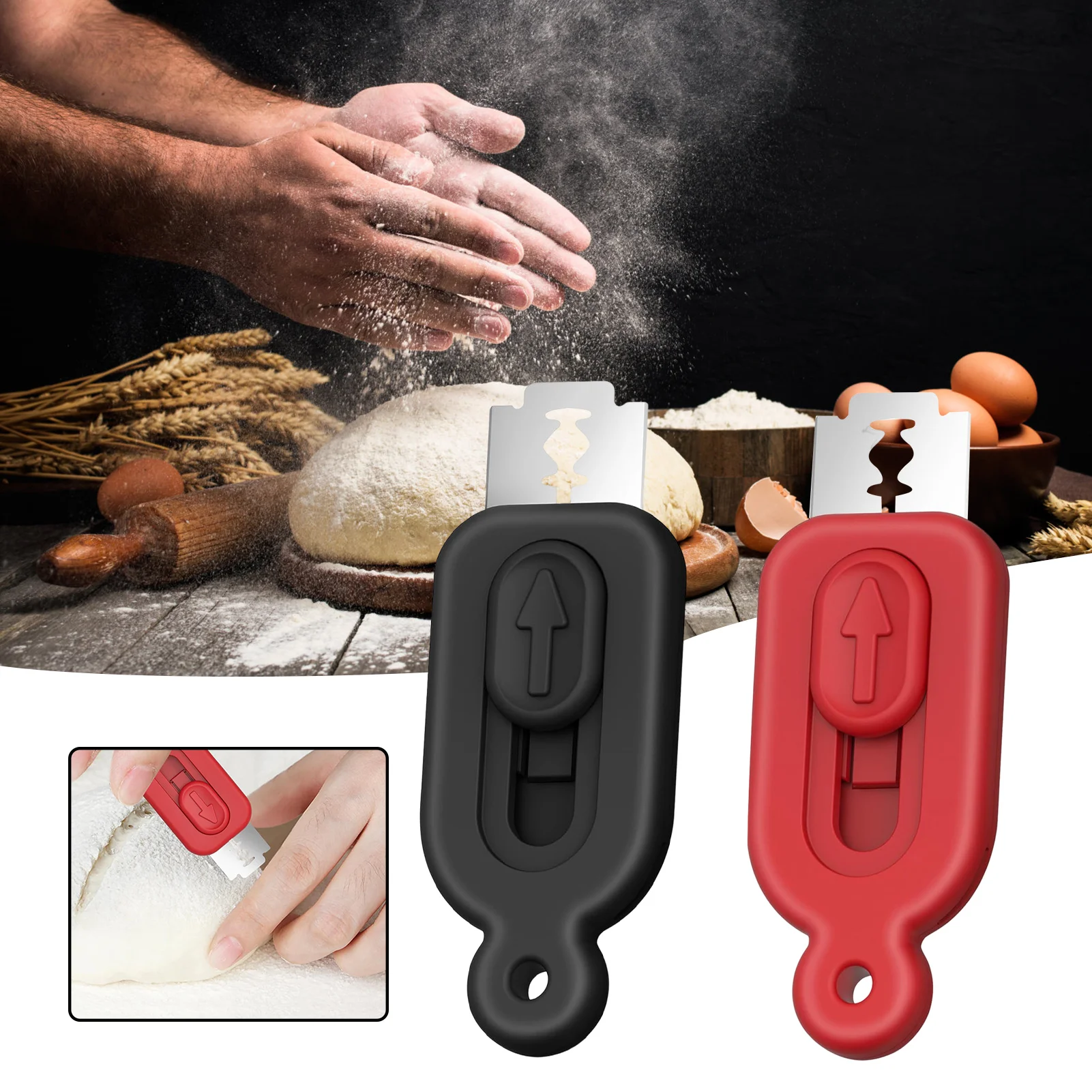 

Bread Lame Dough Scoring Tool Sourdough Lame Scoring Tool Bread Dough Cutter Slashing Razor Tool Slashing Tool Cutting Bread