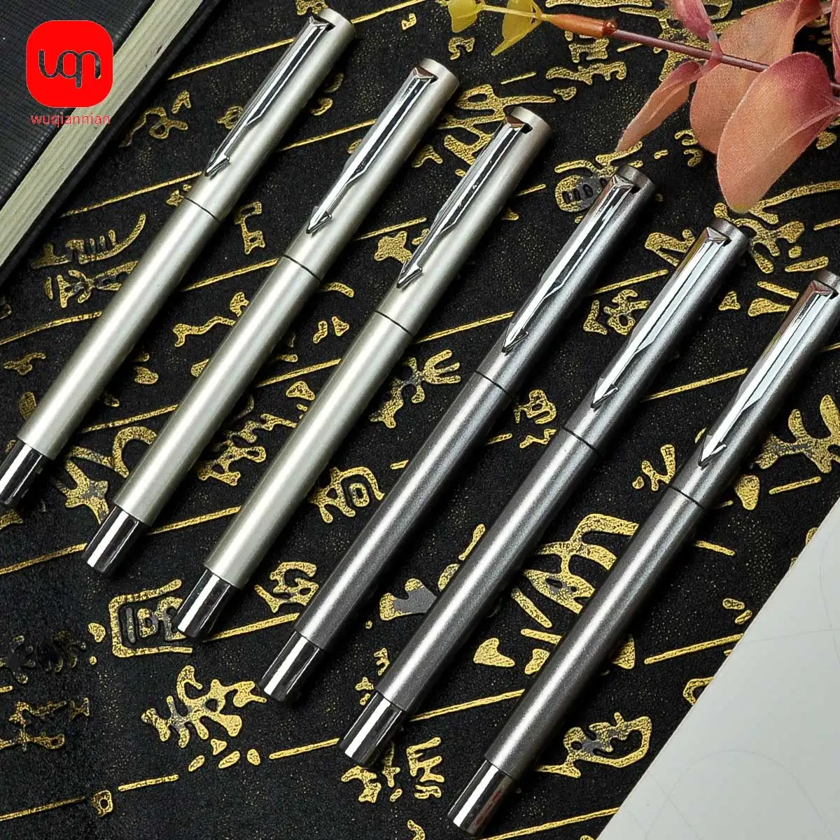unbo Signature pen, high-end black neutral pen, fast drying, durable, personalized book writing, suitable for school and office