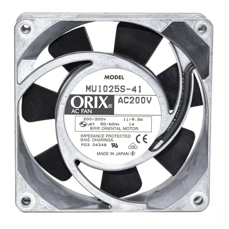 for ORIX MU1025S-11/41/51/11N/41N/51N 10CM 10025 230V Fan