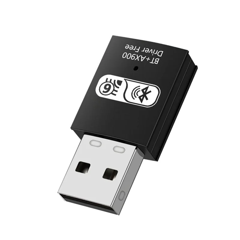 

AX900 2 в 1 USB WIFI6 Bluetooth 5,4 двухдиапазонный беспроводной Wi-Fi адаптер 2,4G + 5 ГГц 900 Мбит/с сетевая карта для Win10/11-ABIU
