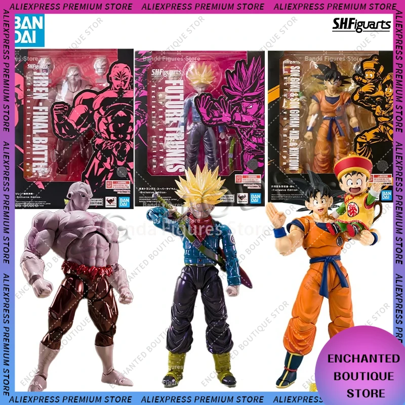 

Bandai S.H.Figuarts Son Goku Son Gohan Kid Jiren Trunks SHF 2024 SDCC Exclusive Edition Dragon Ball In Stock Toys