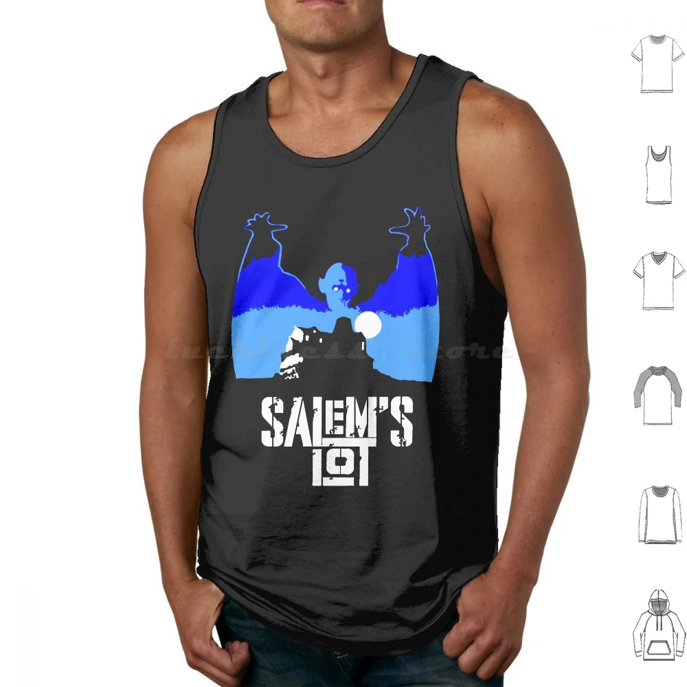 Salem's Lot Camisetas sin mangas Chaleco sin mangas Salems Lot Stephen King Vampiros Horror Clásico de los años 1980