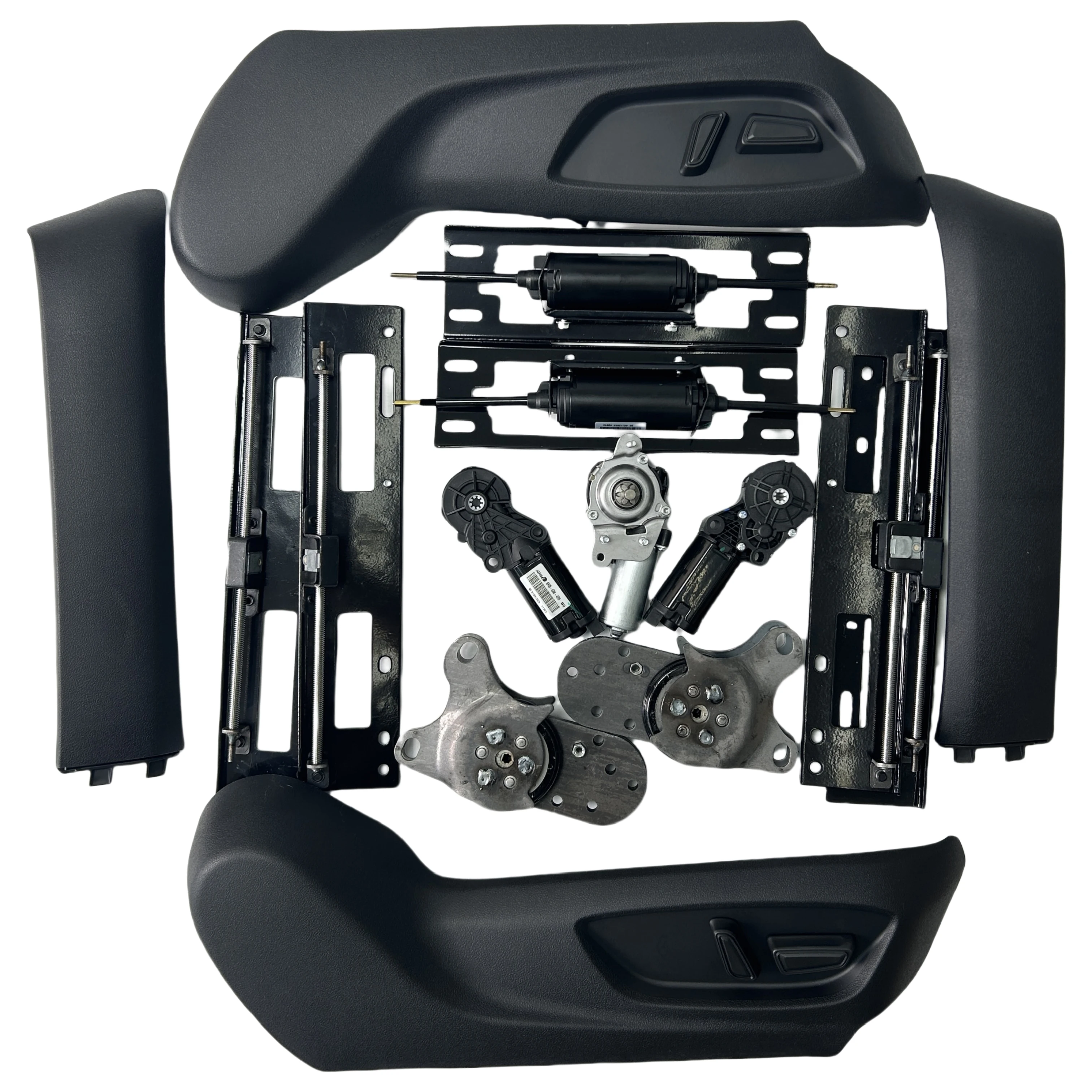 

2025 горячая распродажа, заводская цена, простые в установке электрические модифицированные комплекты автомобильных сидений для Corolla спереди, два сиденья