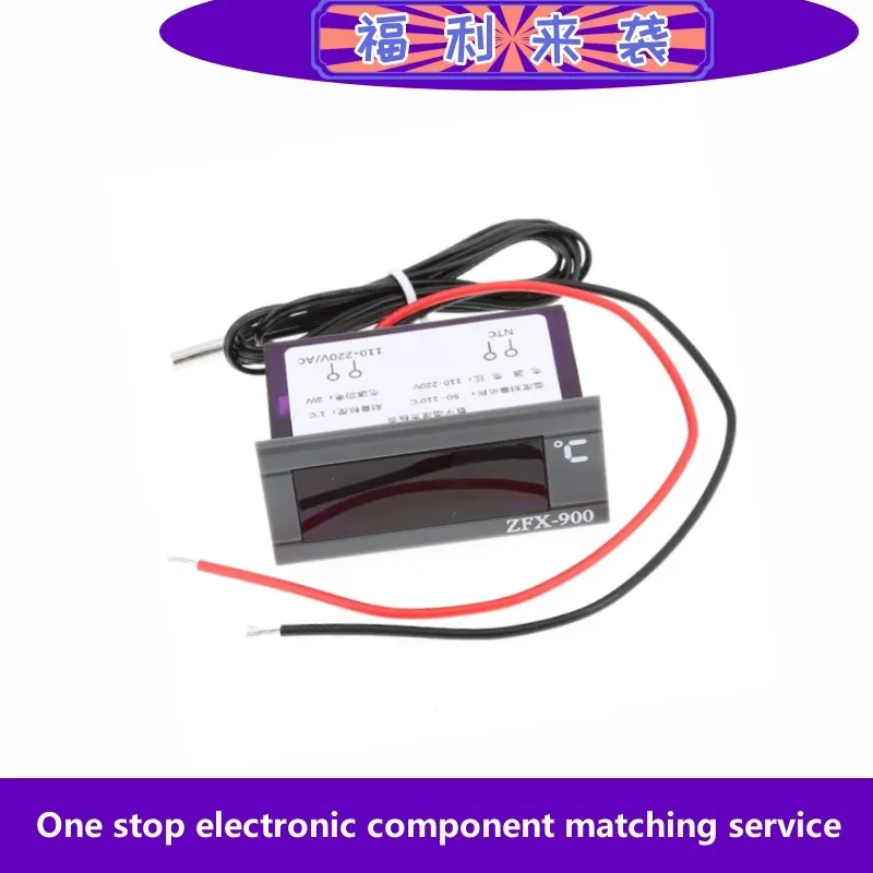 

Huaxin Technology ZFX-900 Embedded Digital Temperature Gauge Display Panel Refrigerator Refrigerator Control Instrument