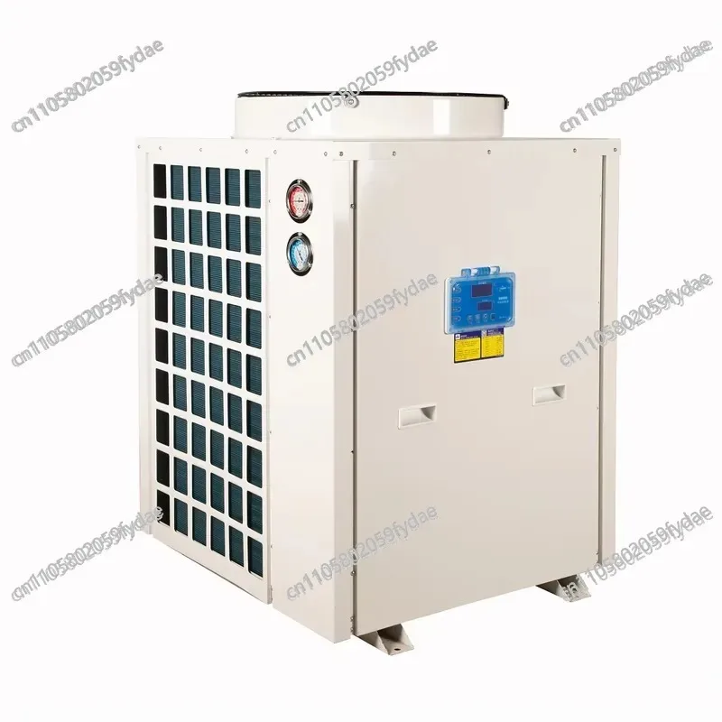 Industrial Chiller High Efficiency CE Certification Titanium Coil 12000W Water Cooler R404A Motor Machine Cooling Equipment