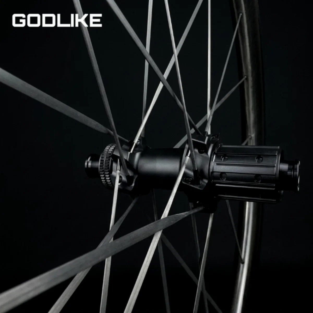 GODLIKE 700C Carbon Road Gravel Wheelset 40mm/35mm Wide 45 Disc Brake Carbon Spokes 36T Ratchet Center Lock Wheelset
