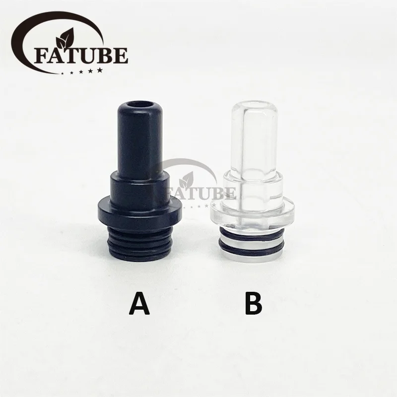 1PCS Drip Tip Siren V4 PEI Mouthpiecemachine Accessory Black Clear Color