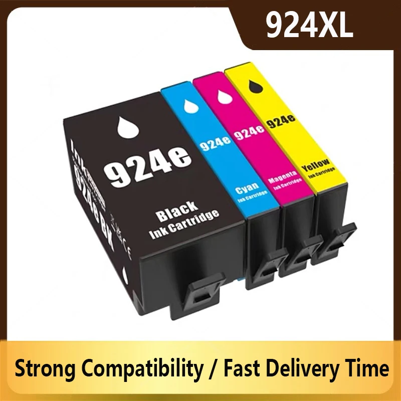 924 924E 924XL Compatible Ink Cartridge for HP OfficeJet Pro 8135e 8134e 8132e 8122e 8124e 8125e 8120e 8130e Printer